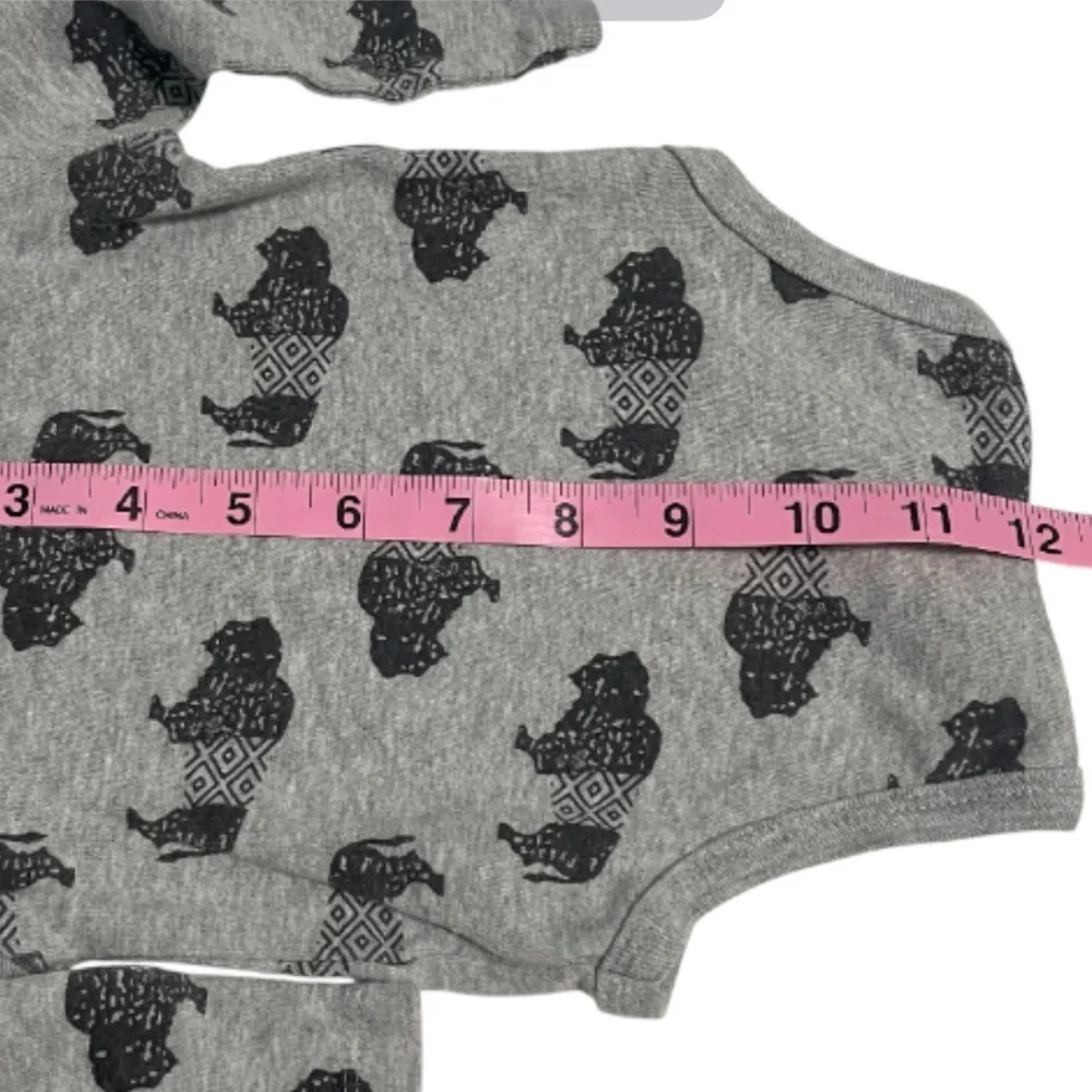 Cozy Striped,Animal Print, and Football Design Baby  Bodysuit Set